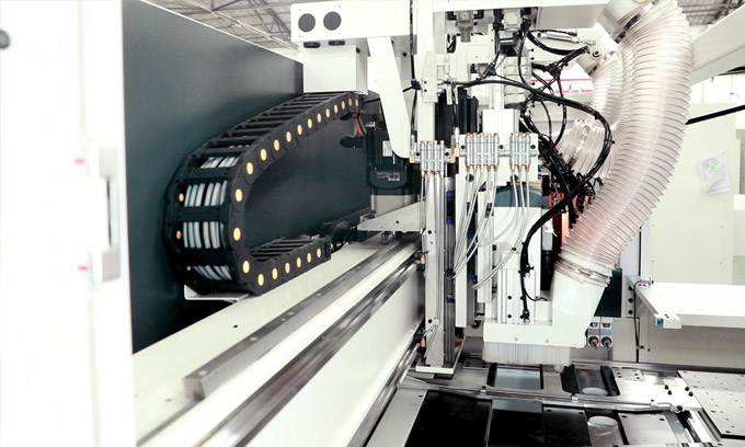 boring machine for wood