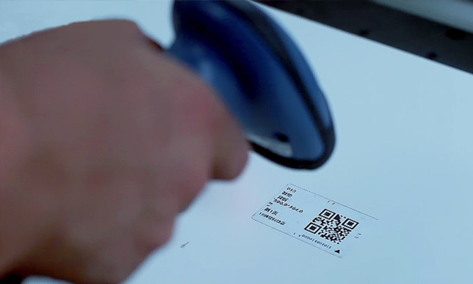 Carga de programas mediante código QR o código de barras