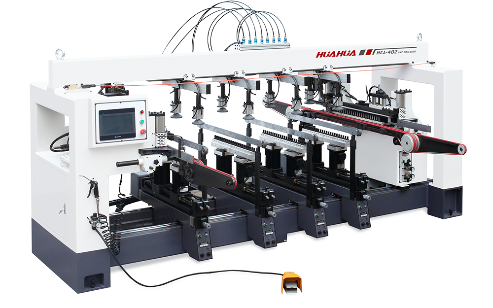 Six Rows Multi Drilling Machine