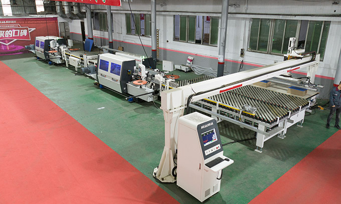automatic panel furniture production line