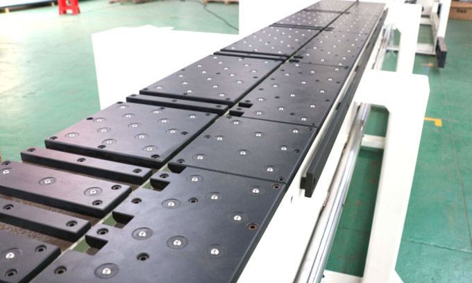 Mesa de corte con colchón de aire