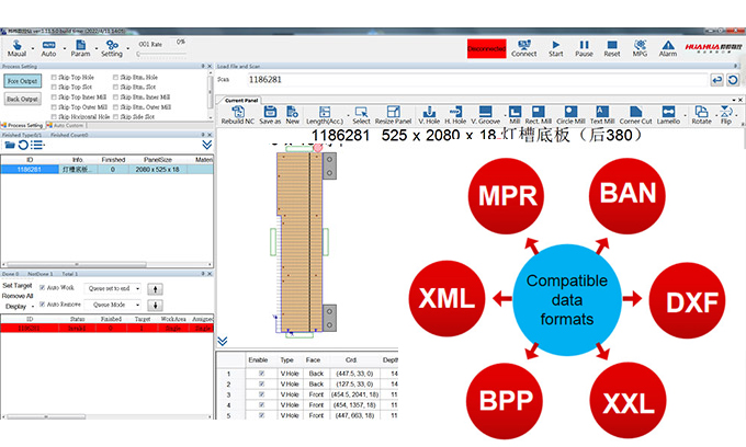 Sistema compatible con múltiples formatos de archivos