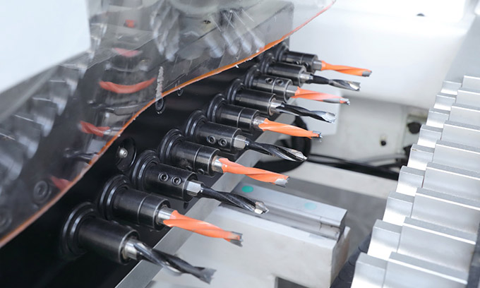 HUAHUA HCL-222 Four Rows Multi Drilling Machine