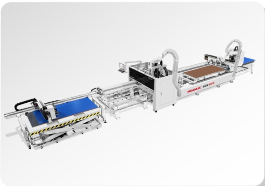 CNC wood drilling machine