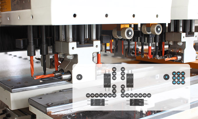 CNC six sided drilling machine